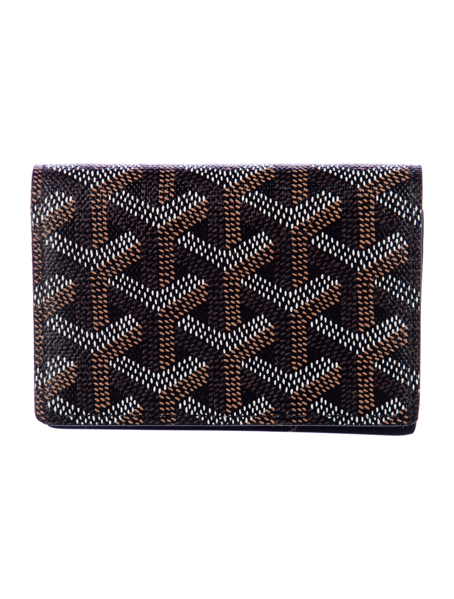 Goyard Leather Printed Card Holder