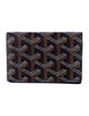 Goyard Leather Printed Card Holder