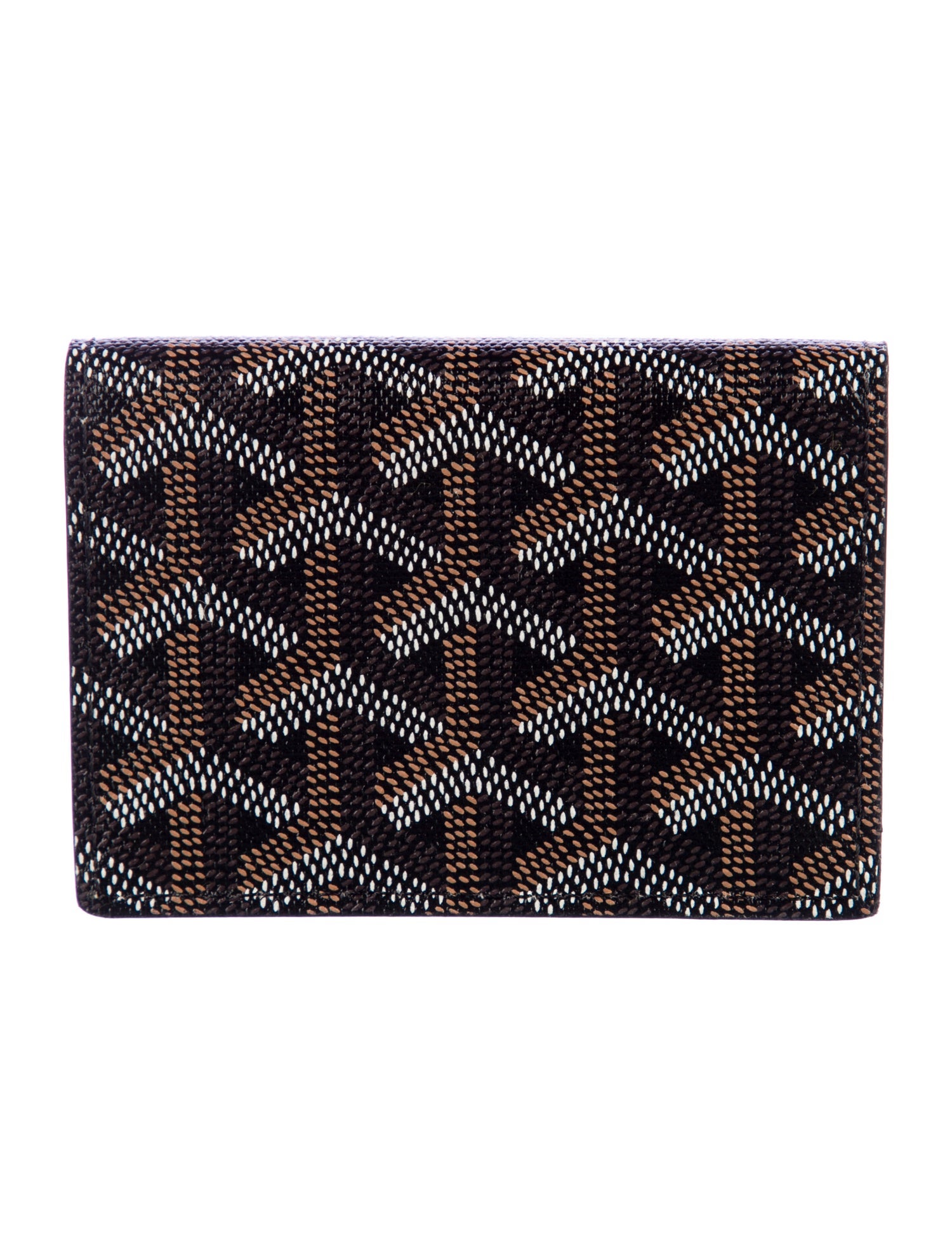 Goyard Leather Printed Card Holder