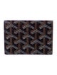 Goyard Leather Printed Card Holder