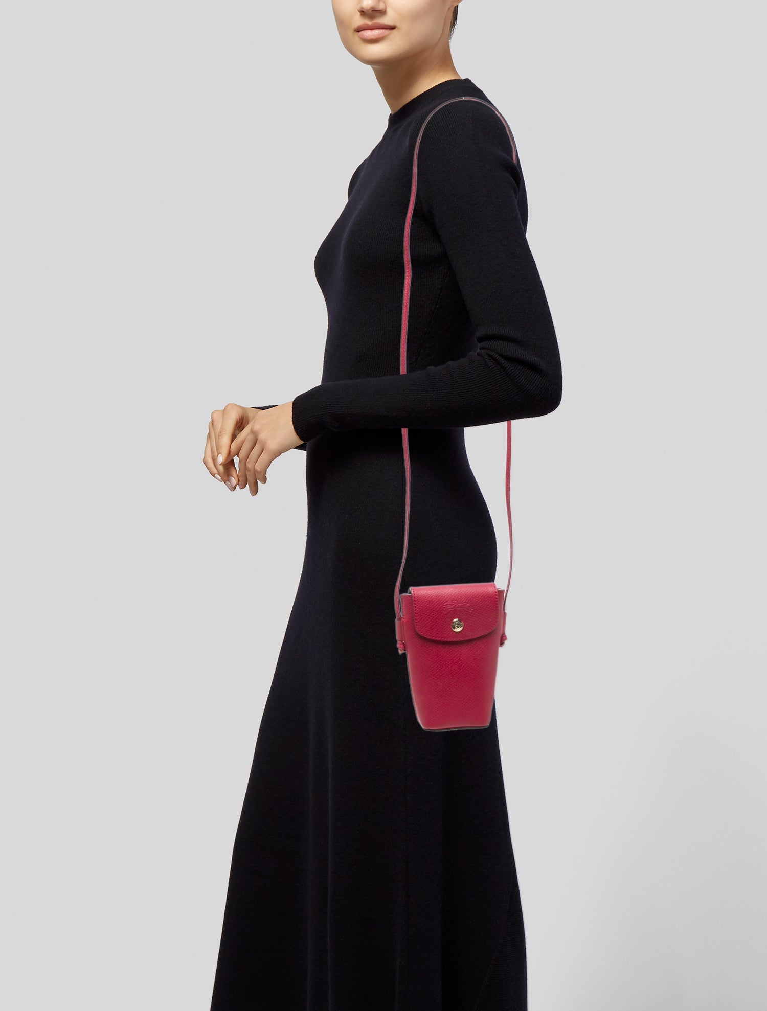 Longchamp Leather Crossbody Bag