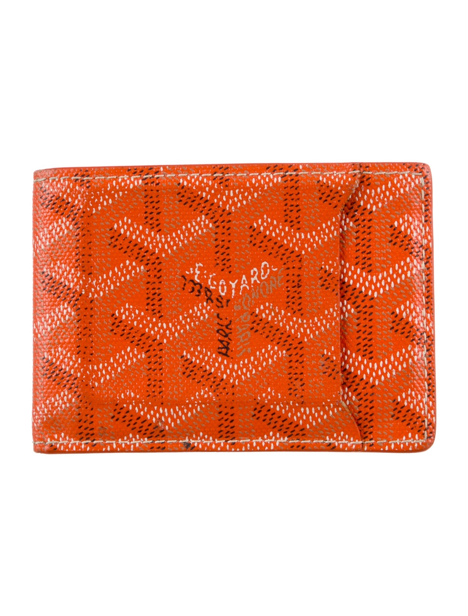 Goyard 2017 Goyardine Business Card Holder Wallet