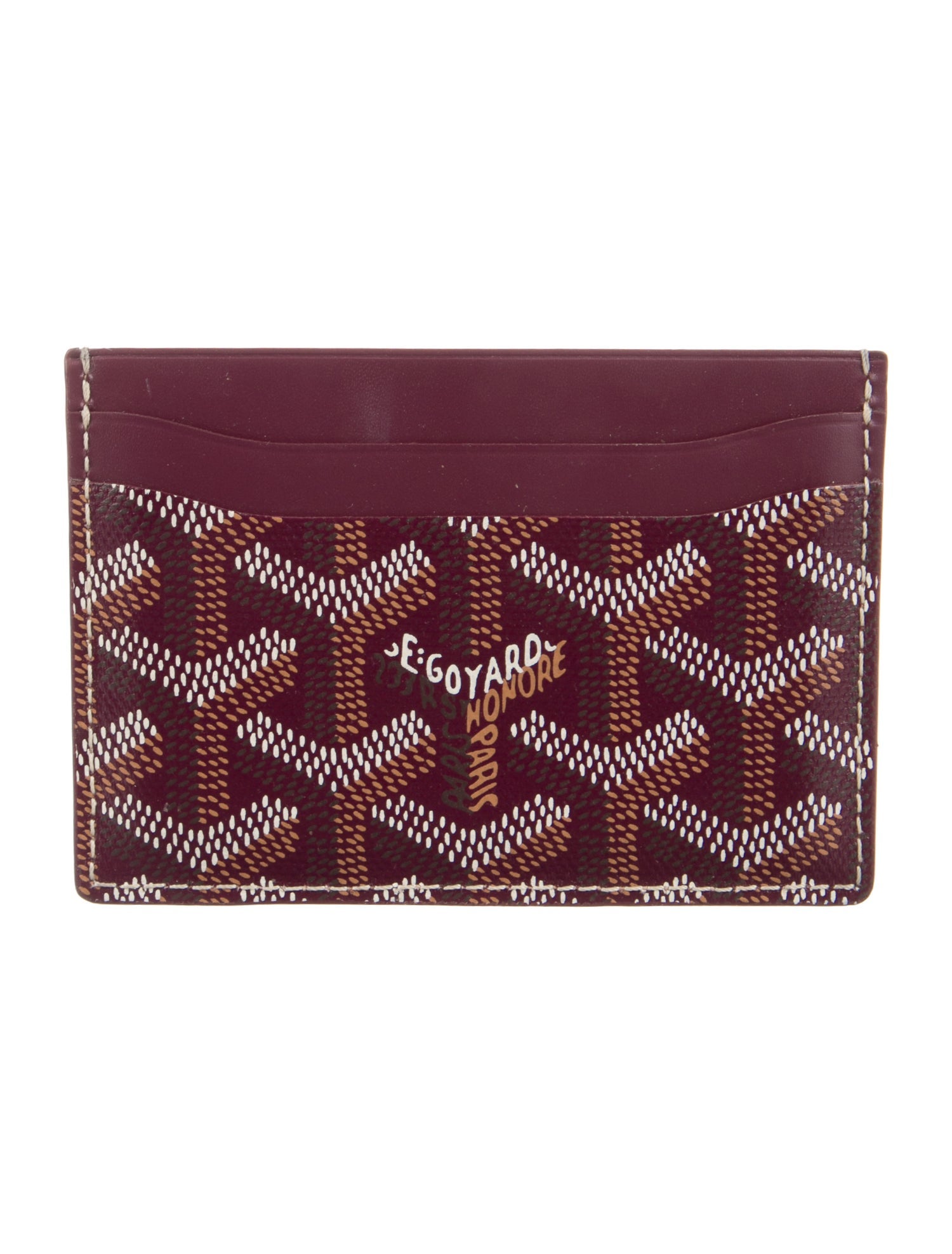 Goyard Goyardine Printed Card Holder