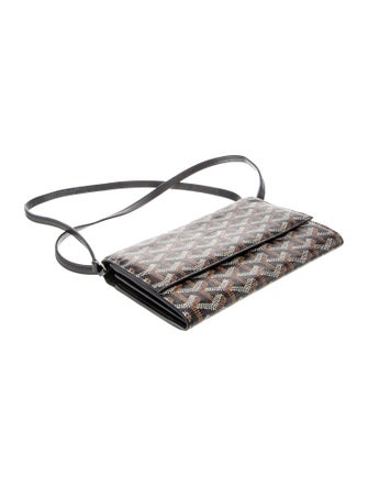 Goyard Goyardine Varenne Continental Wallet on a Chain