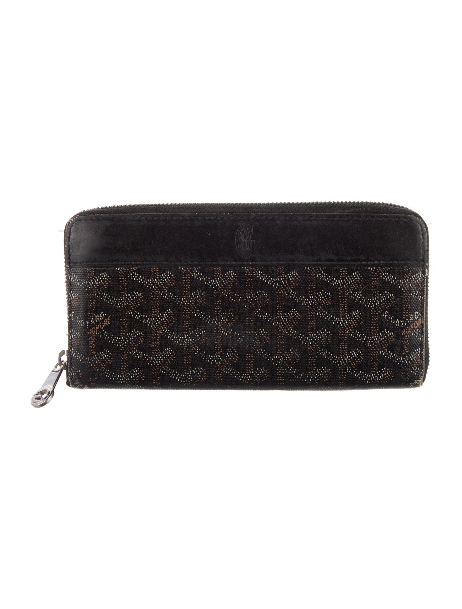 Goyard 2012 Goyardine Matignon Continental Continental Wallet