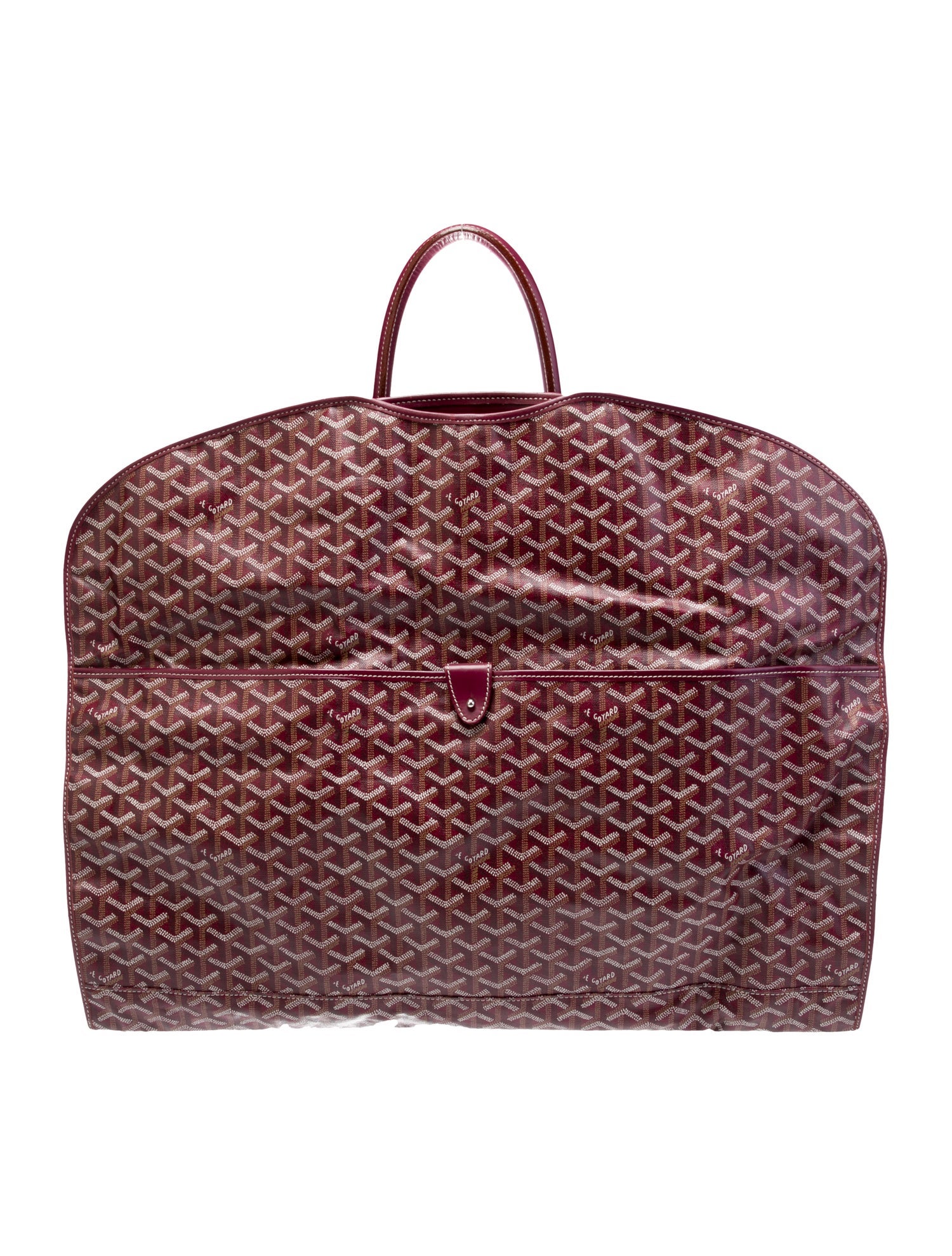 Goyard Goyardine Garment Bag Vintage