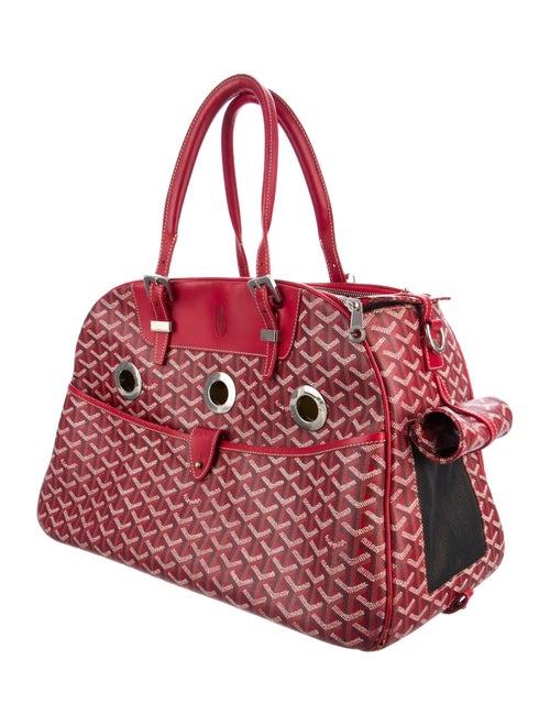 Goyard Goyardine Sac Hulot Pet Carrier