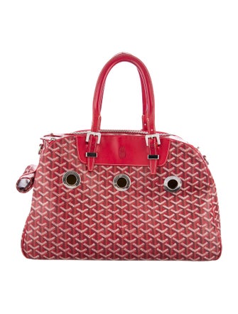 Goyard Goyardine Sac Hulot Pet Carrier