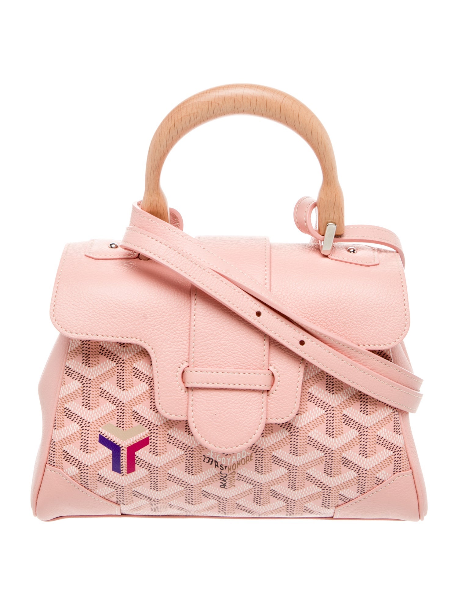 Goyard Powder Pink Goyardine Saigon Souple Mini 2022