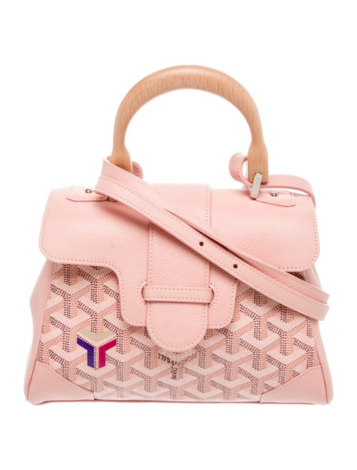 Goyard Powder Pink Goyardine Saigon Souple Mini 2022
