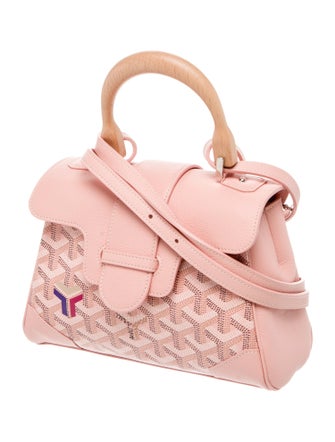 Goyard Powder Pink Goyardine Saigon Souple Mini 2022