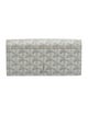 Goyard Printed Continental Wallet
