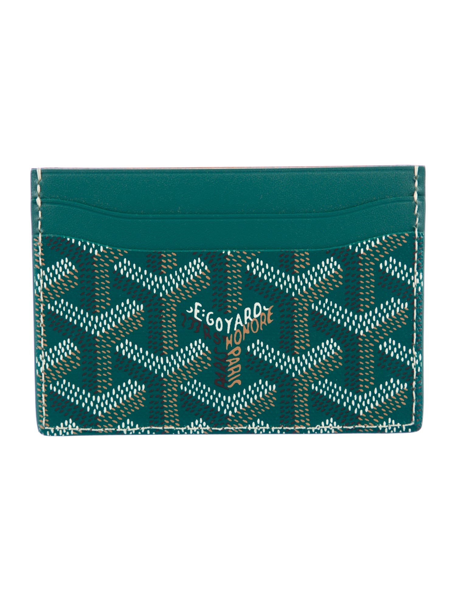 Goyard Goyardine Printed Card Holder