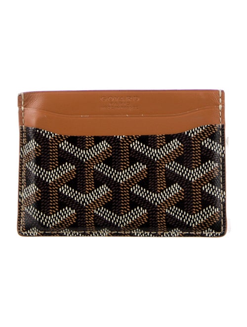 Goyard Goyardine St. Sulpice Leather Card Holder