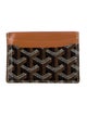 Goyard Goyardine St. Sulpice Leather Card Holder