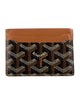 Goyard Goyardine St. Sulpice Leather Card Holder