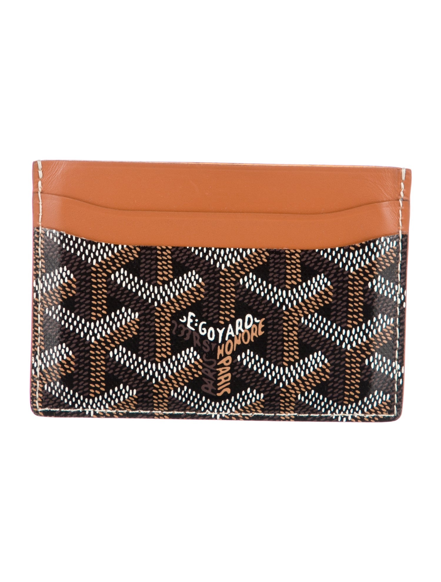 Goyard Printed Card Holder