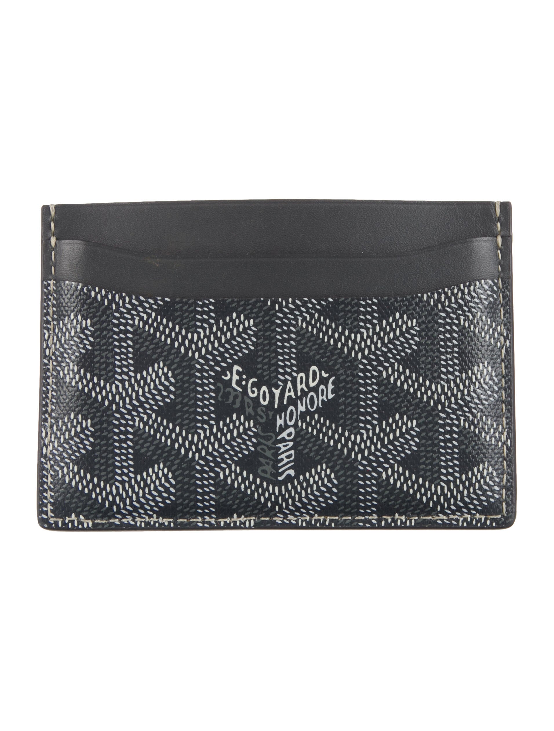 Goyard 2018 Goyardine Card Holder