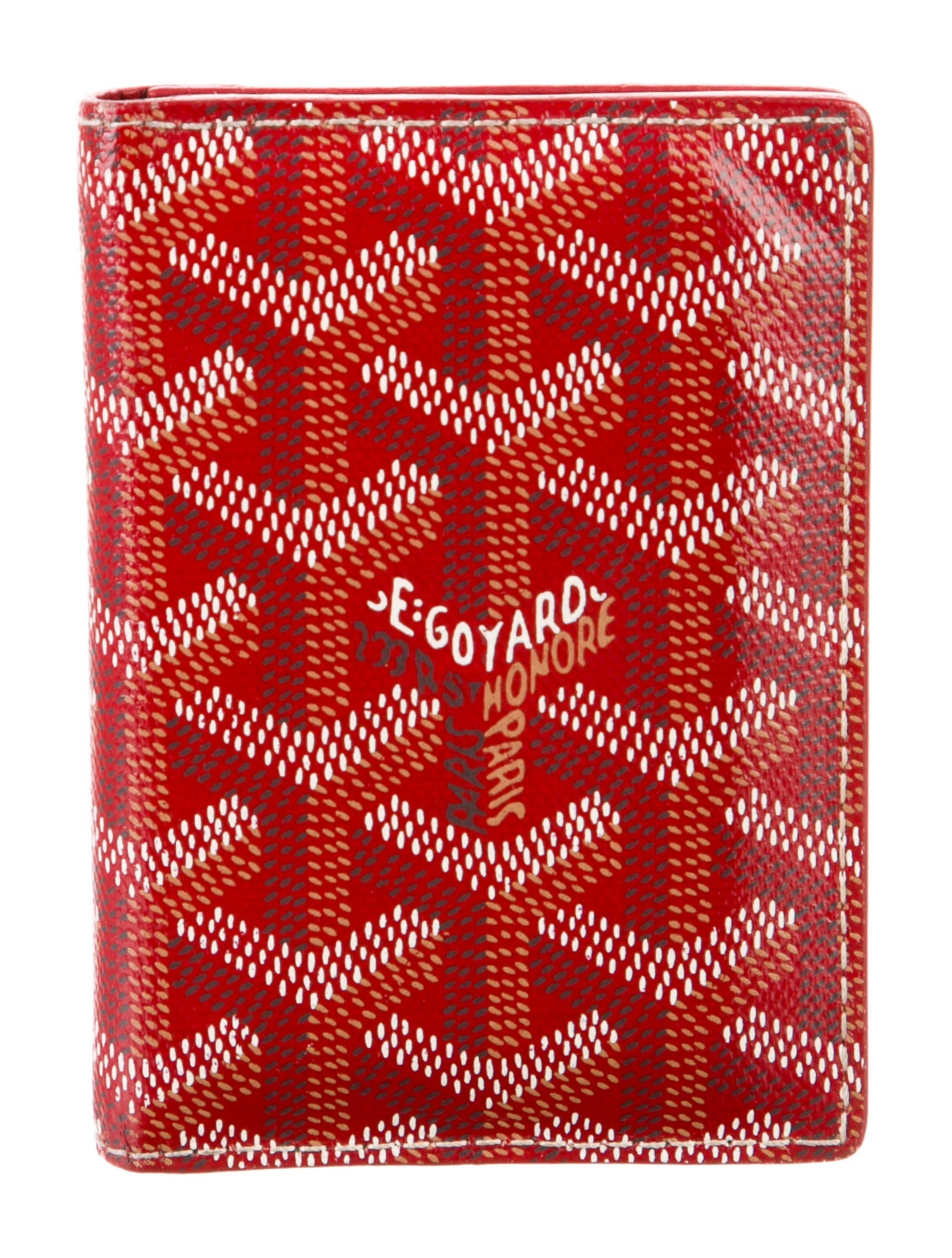 Goyard Goyardine Saint Pierre Printed Card Holder