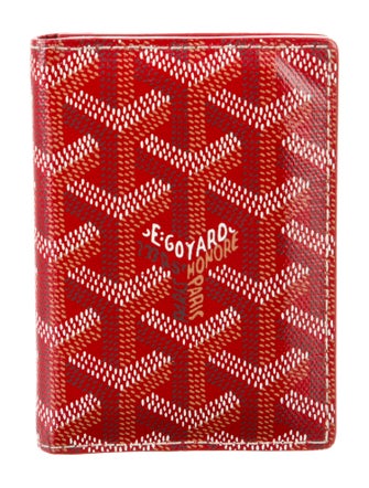 Goyard Goyardine Saint Pierre Printed Card Holder