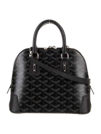 Goyard Goyardine Jet Black Vendome Mini