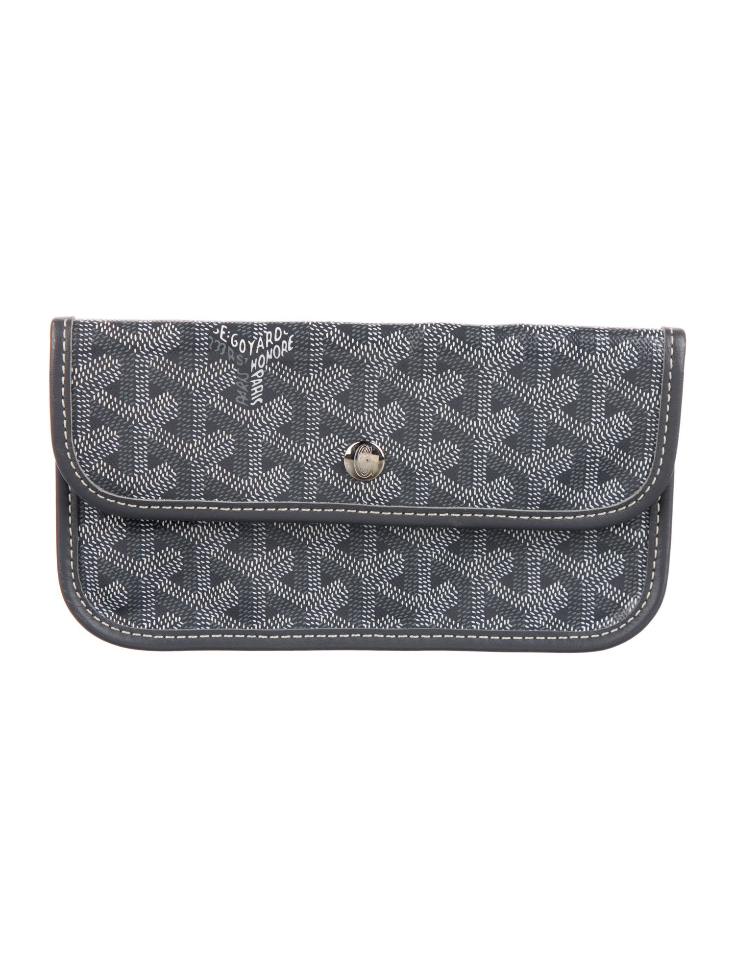 Goyard St. Louis Pouch Goyardine Wallet