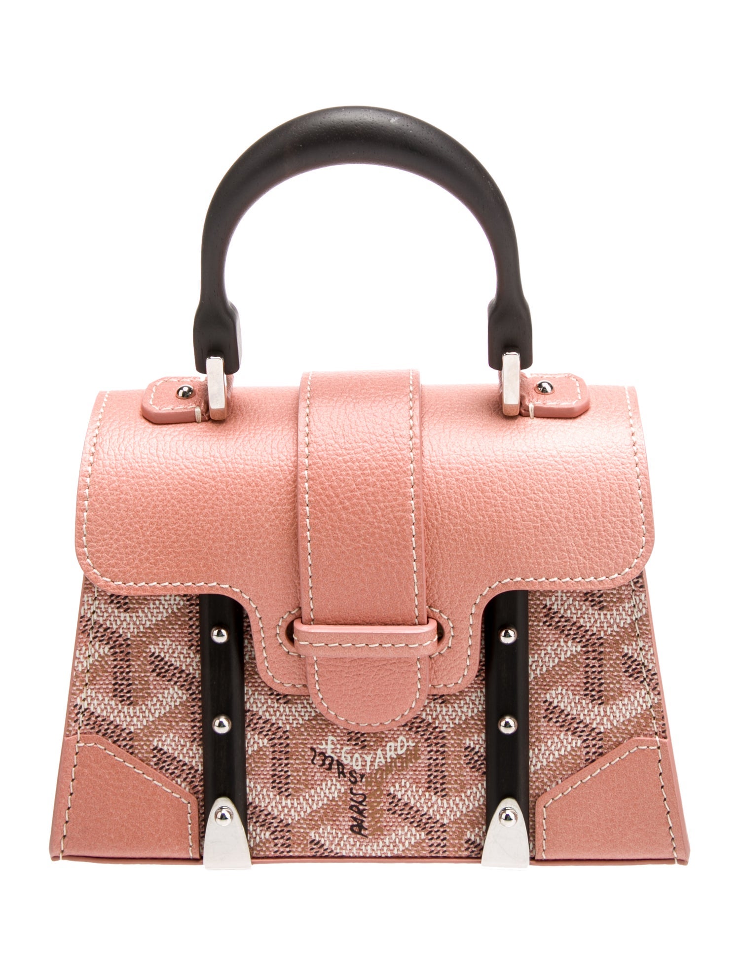 Goyard Pearly Goyardine Saigon Nano 2024