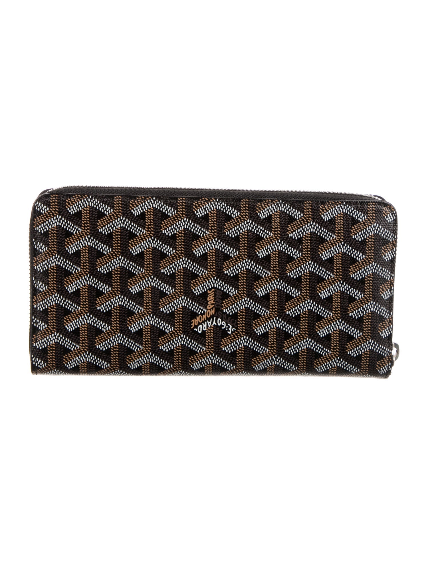 Goyard Matignon Continental Wallet Goyardine Wallet w/ Tags
