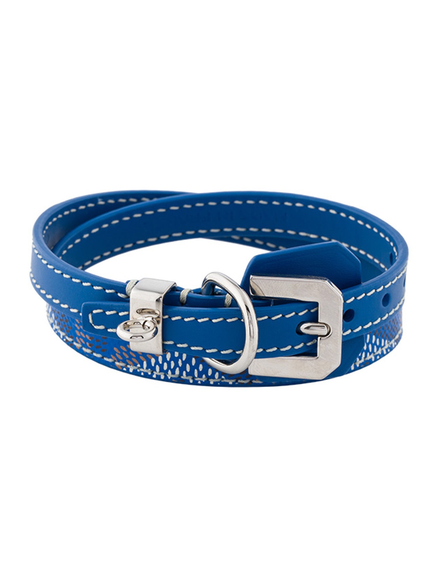 Goyard Leather Edmond Wrap Bracelet