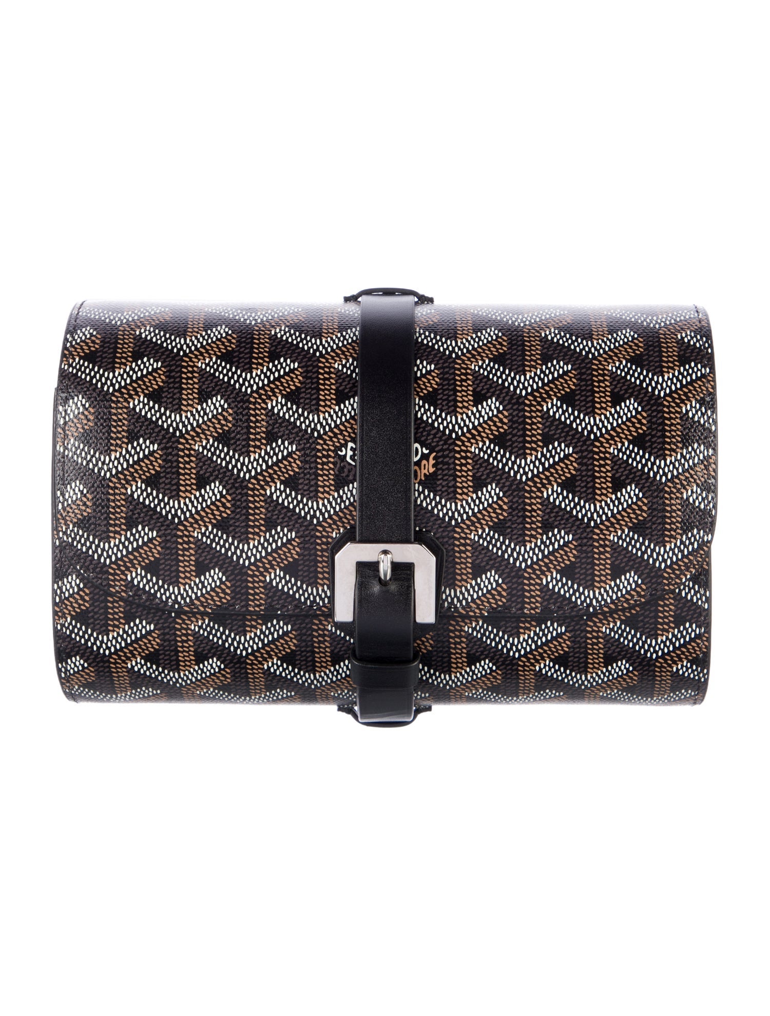 Goyard Goyardine Double Travel Watch Case
