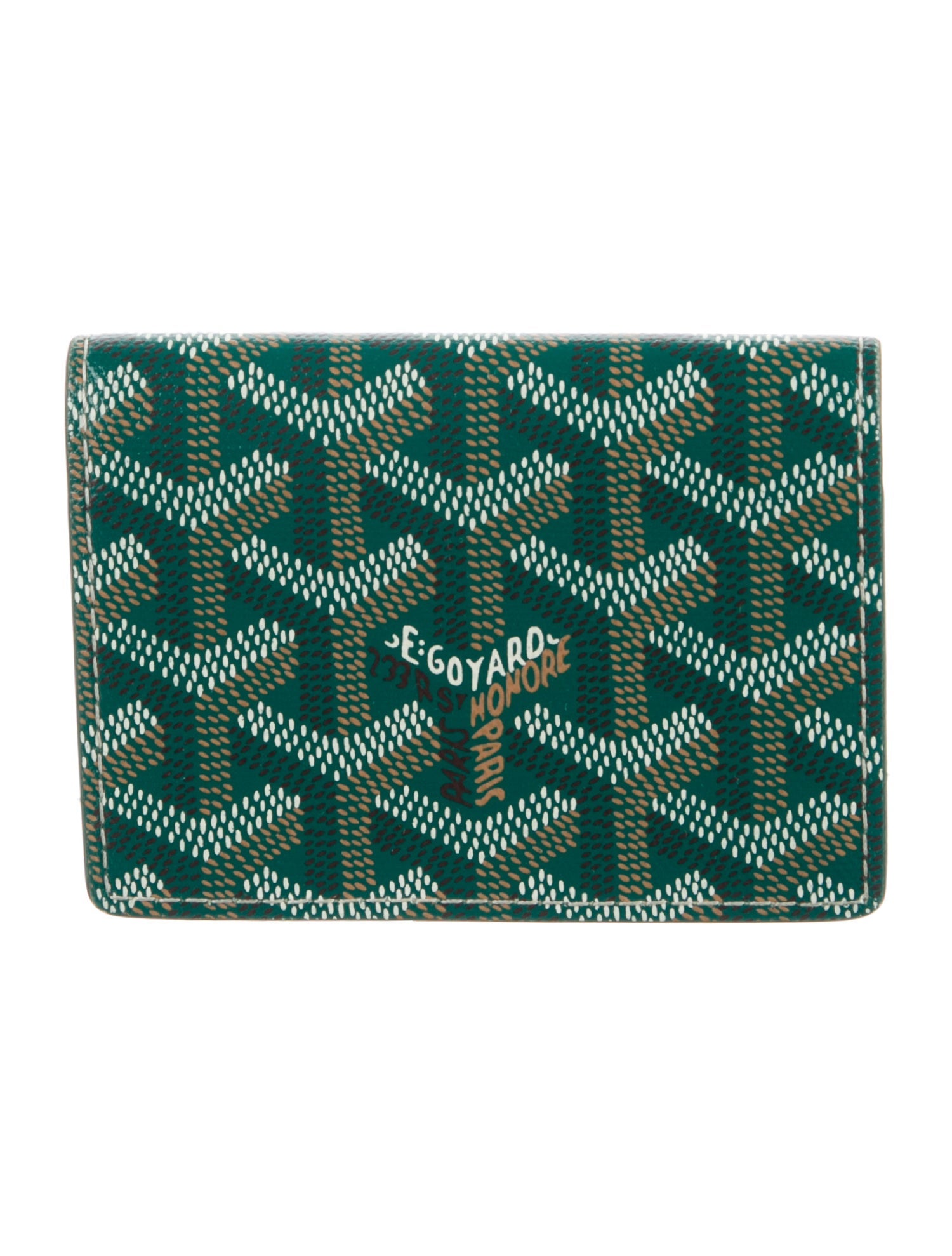 Goyard 2022 Business Card Holder Bifold Wallet