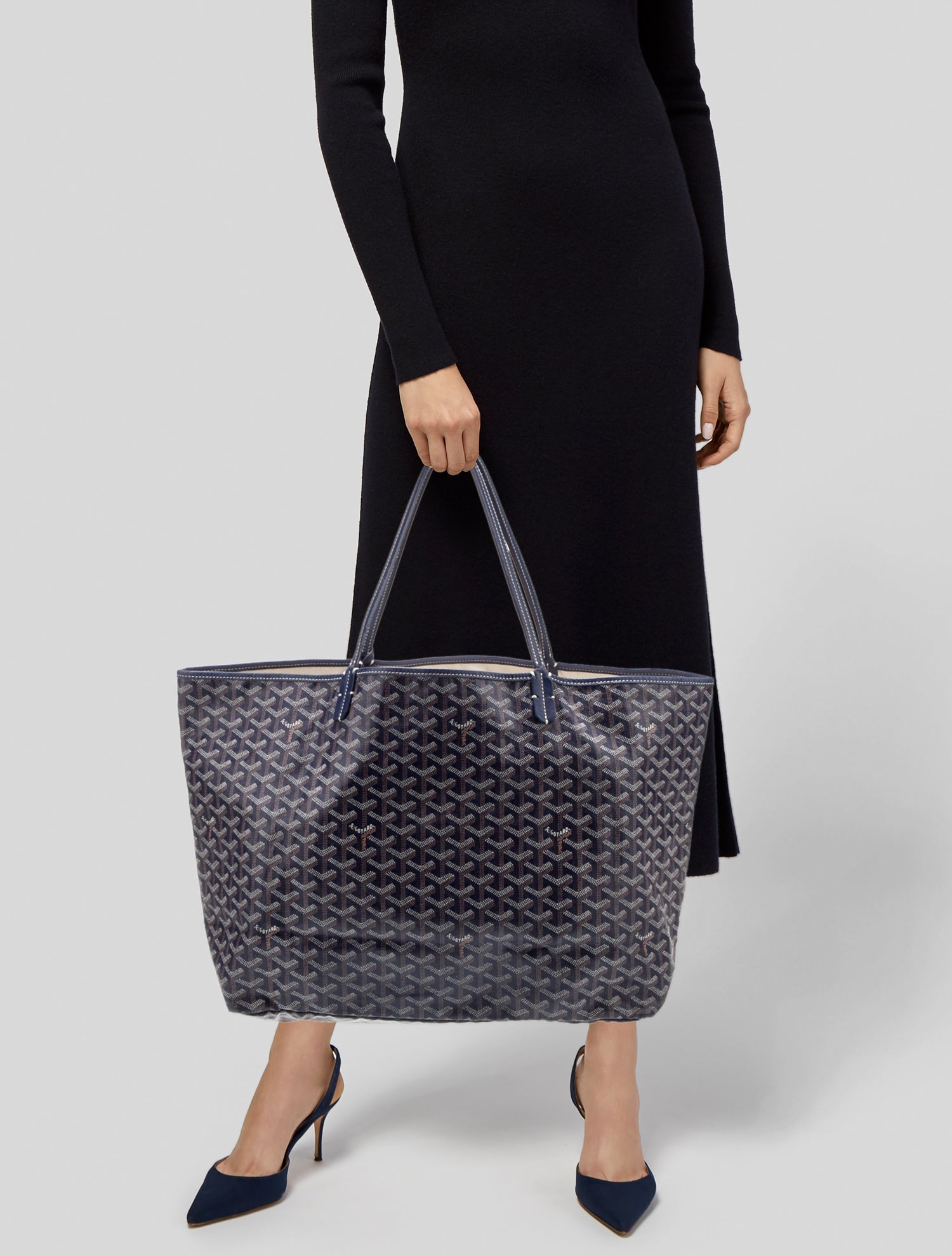 Goyard Goyardine Saint Louis w/Pouch GM