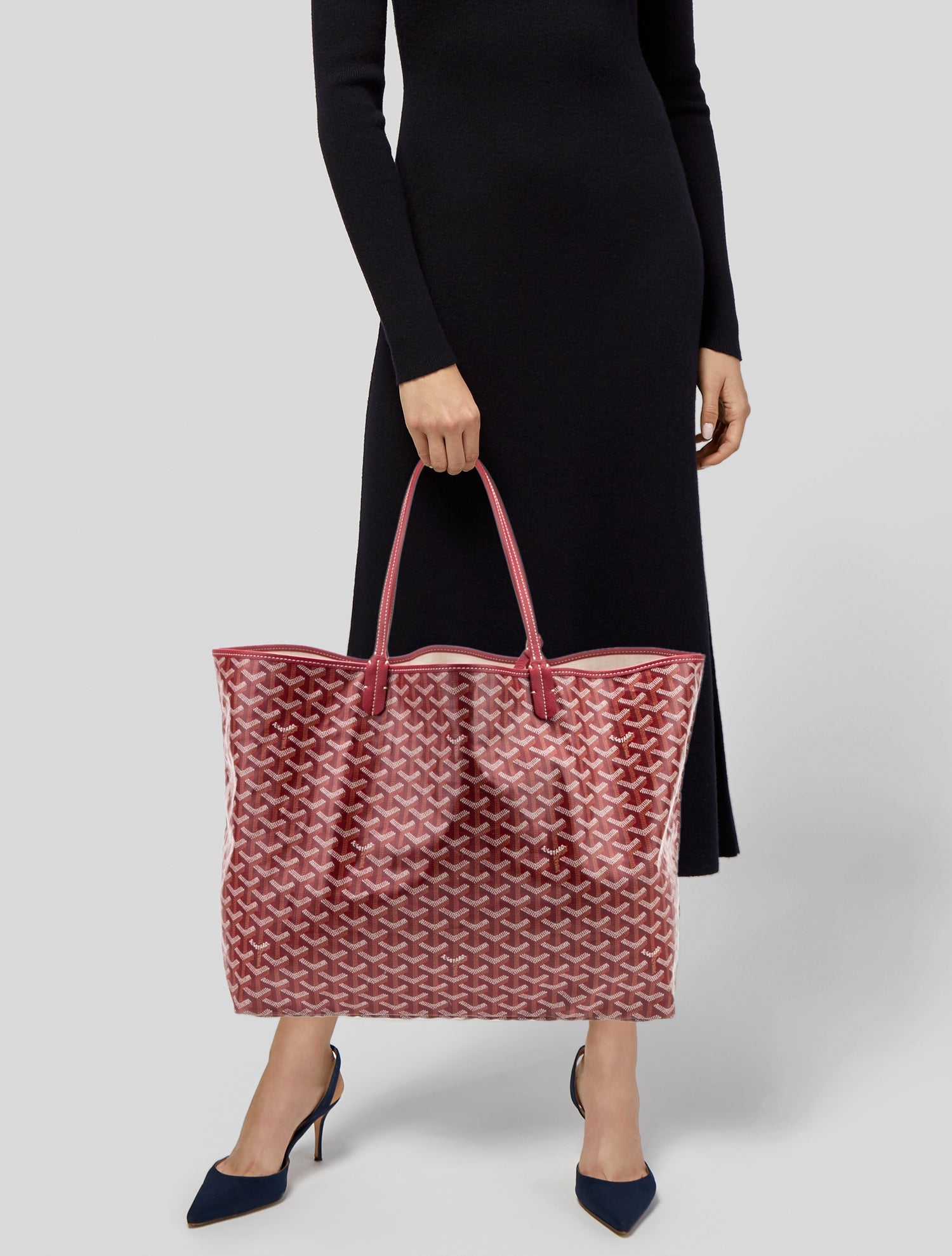 Goyard Goyardine Saint Louis w/ Pouch GM