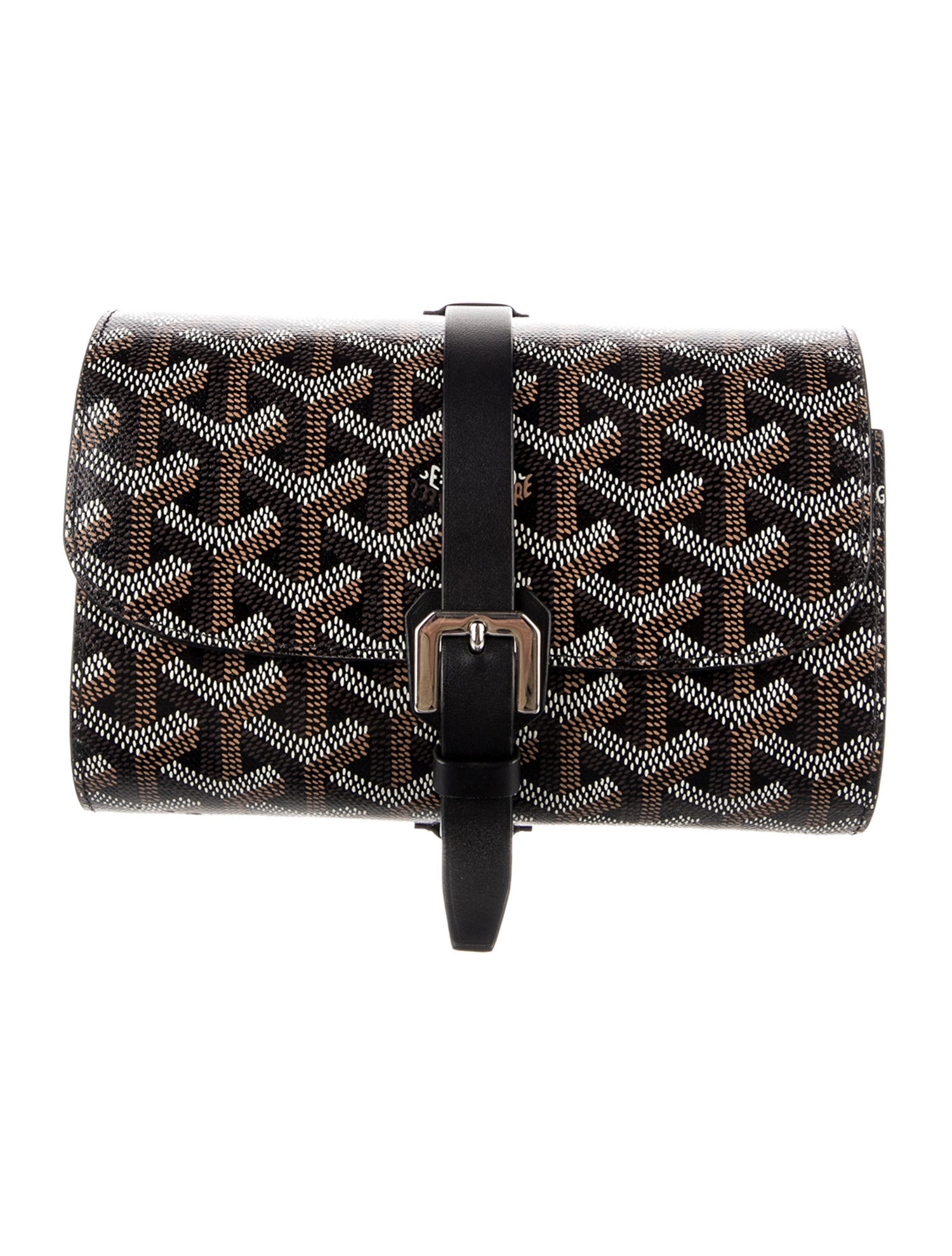 Goyard Goyardine Double Travel Watch Case