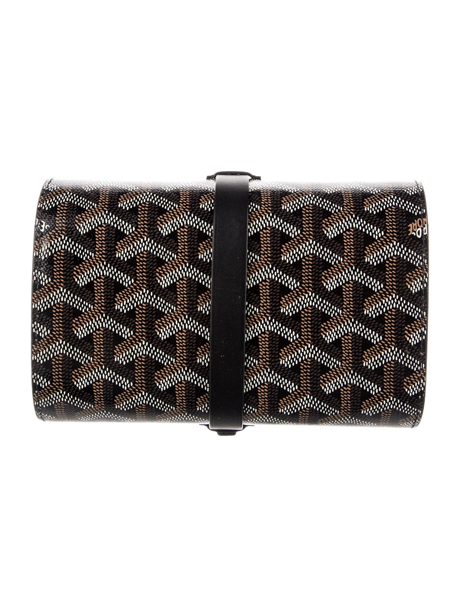 Goyard Goyardine Double Travel Watch Case