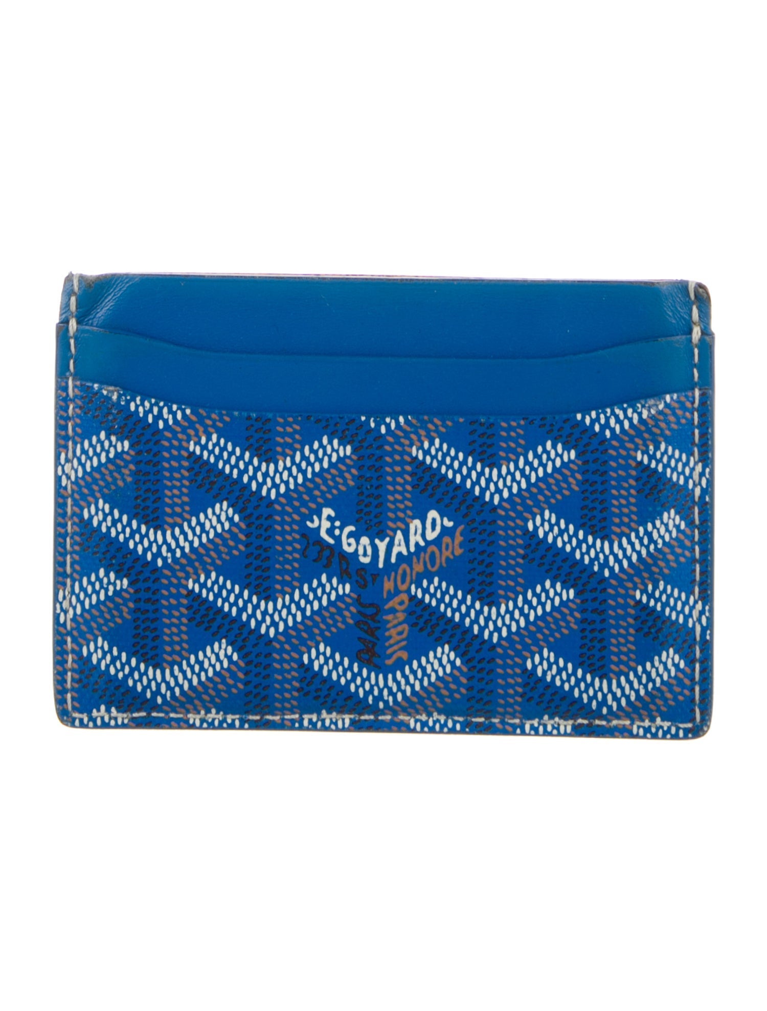 Goyard Goyardine Saint Sulpice Card Holder Goyardine Card Holder