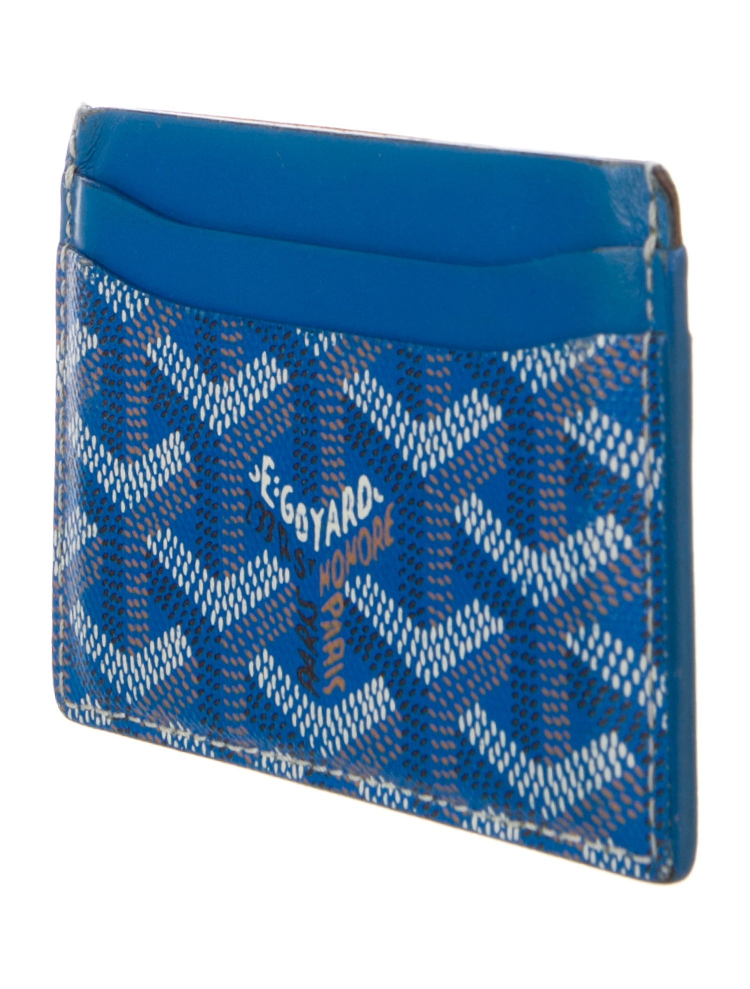 Goyard Goyardine Saint Sulpice Card Holder Goyardine Card Holder