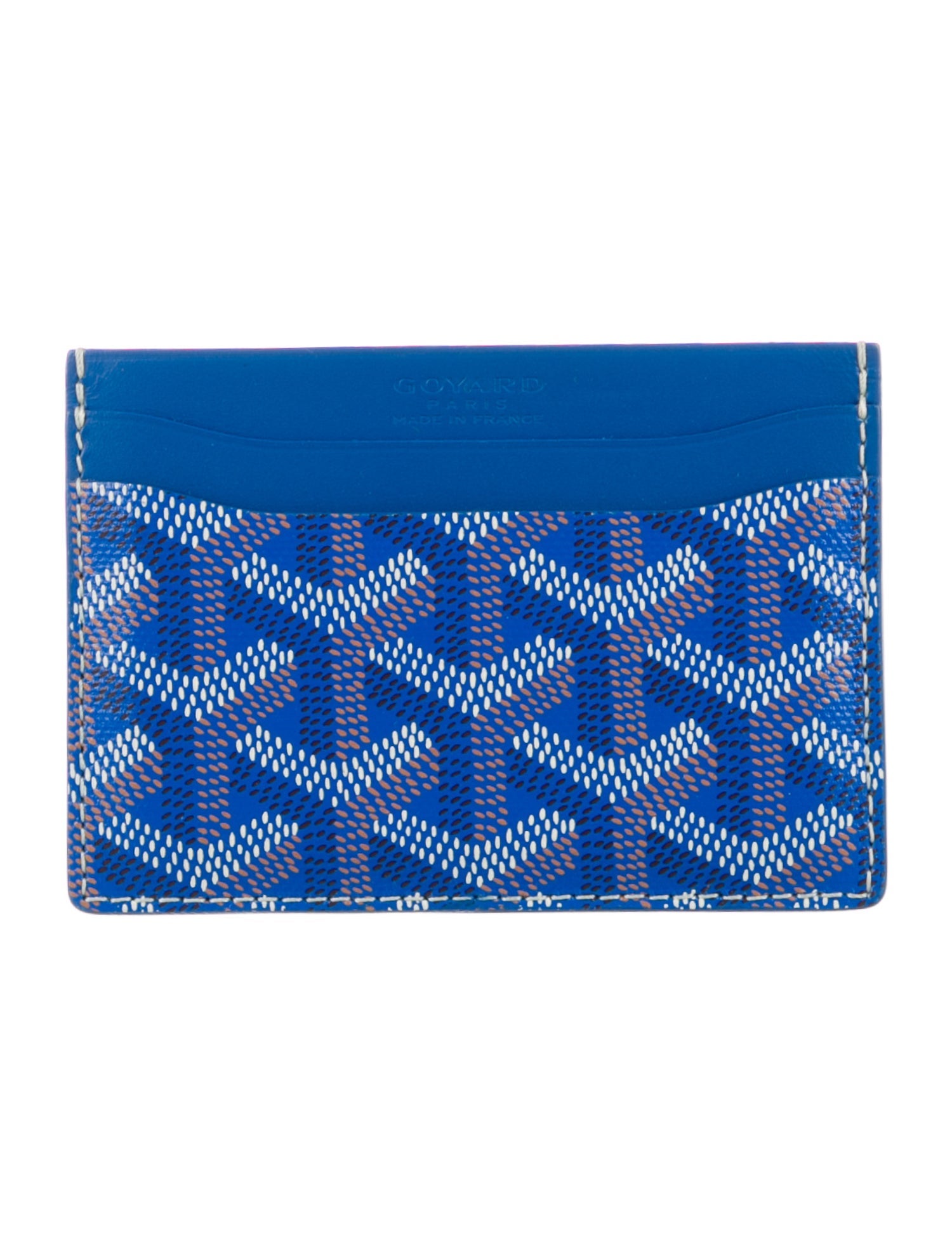 Goyard Goyardine Saint Sulpice Card Holder Leather Card Holder w/ Tags