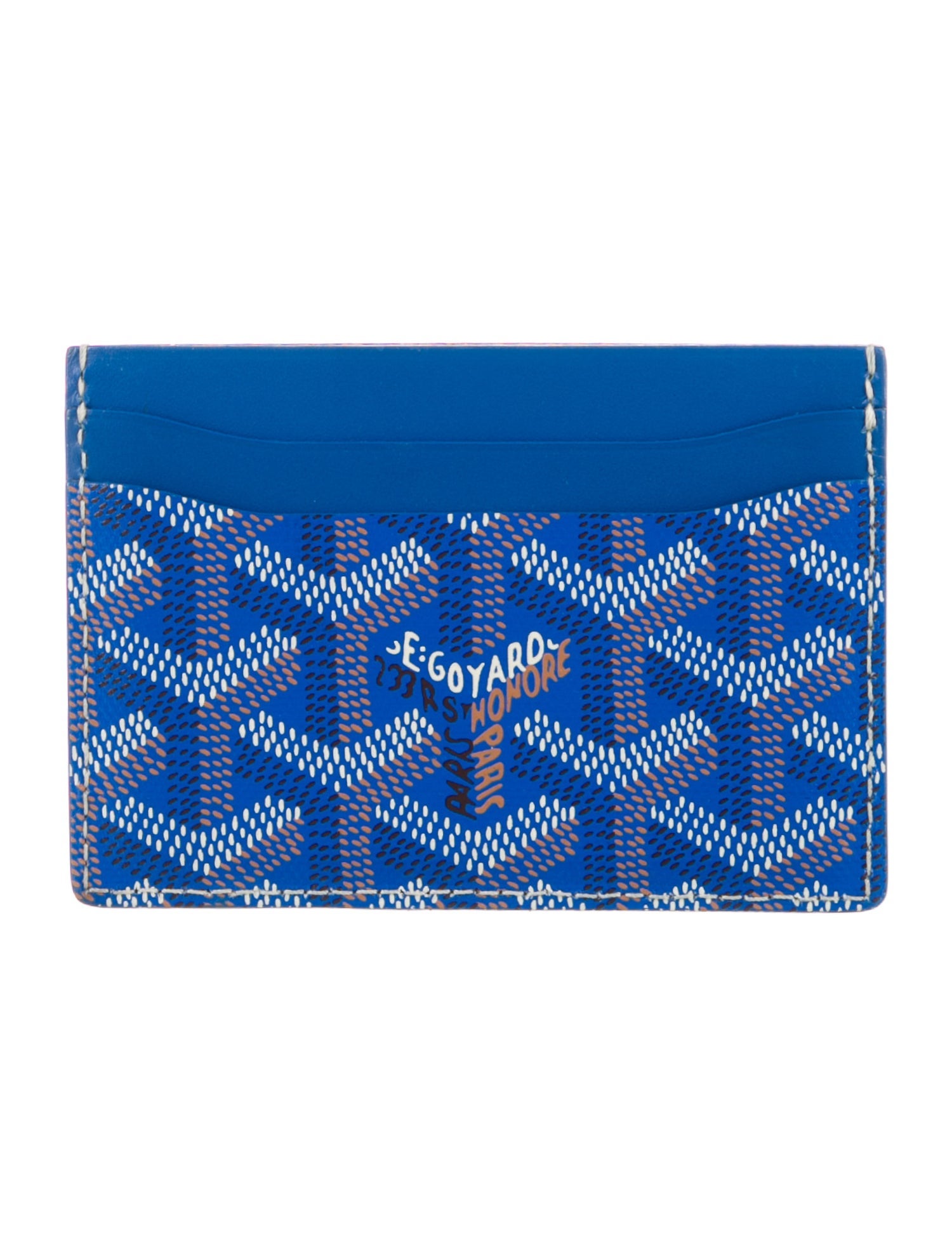 Goyard Goyardine Saint Sulpice Card Holder Leather Card Holder w/ Tags