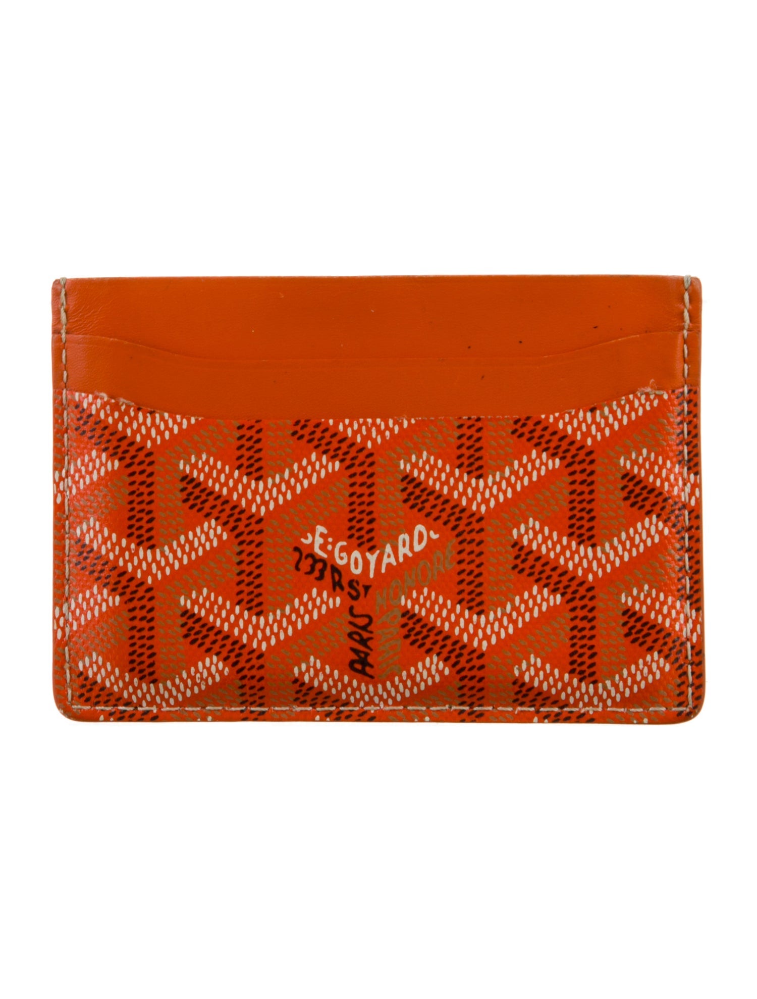 Goyard 2023 Goyardine Card Holder