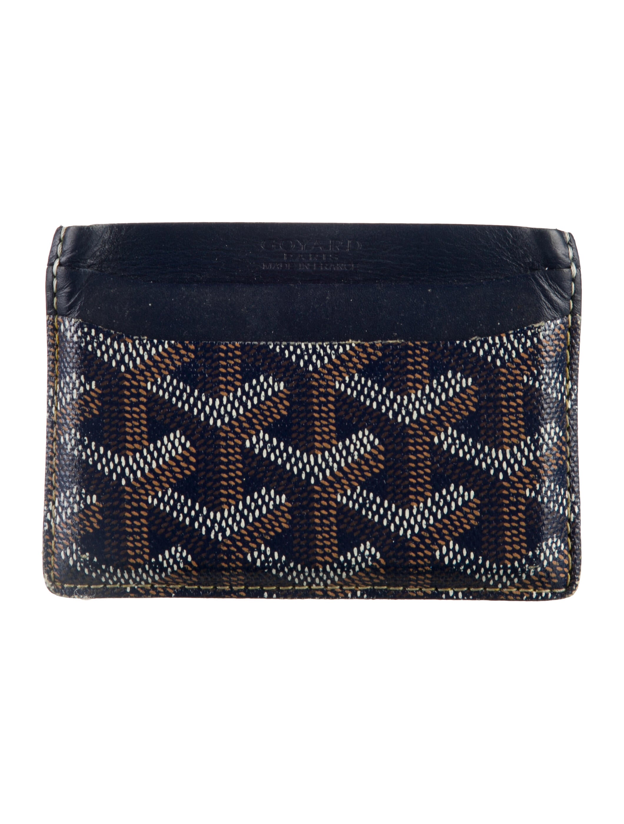 Goyard 2020 Printed Card Holder