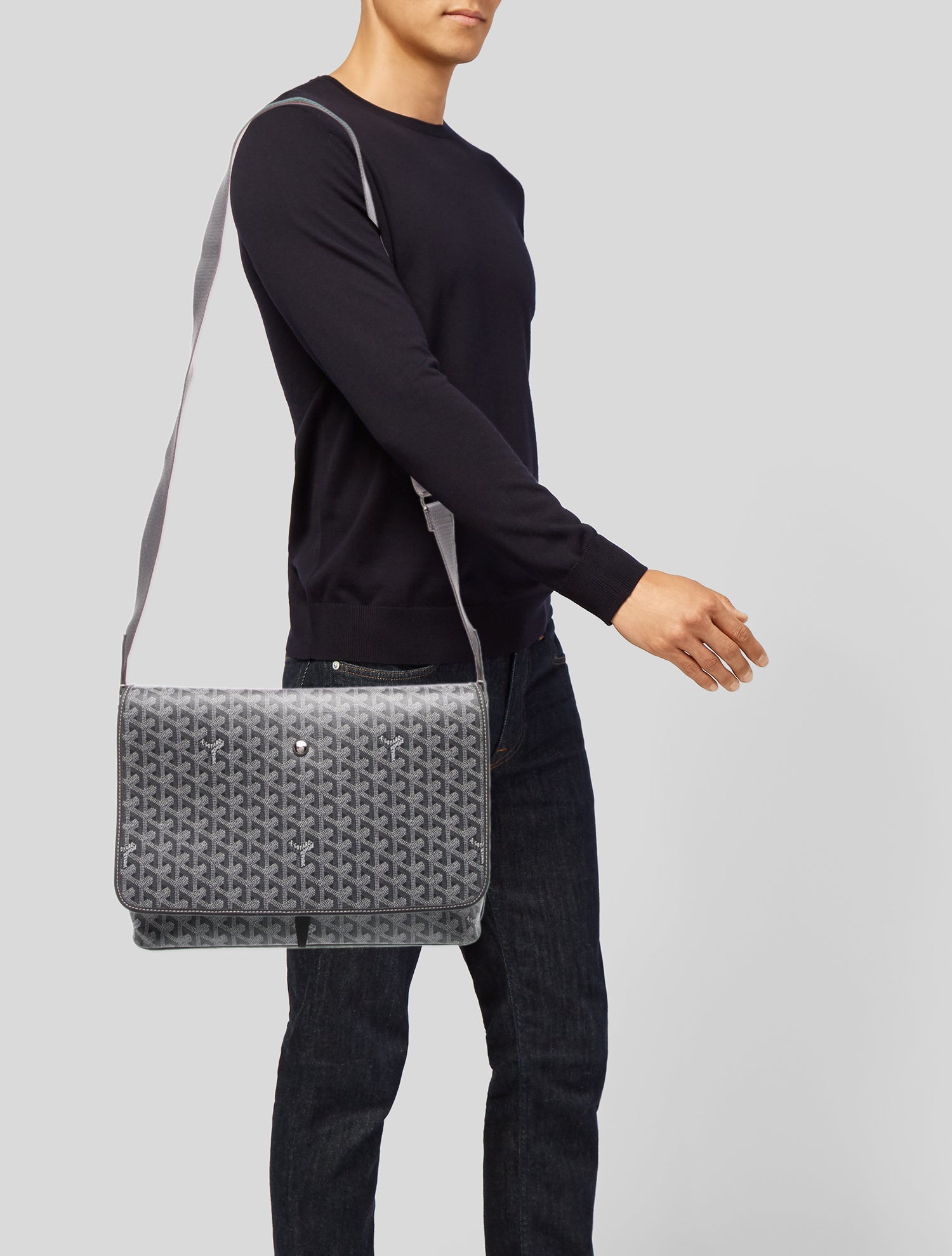 Goyard Goyardine Capetien Messenger Bag