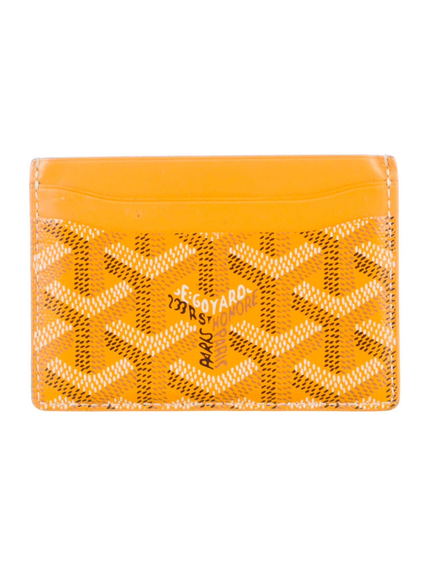 Goyard 2022 Goyardine Card Holder