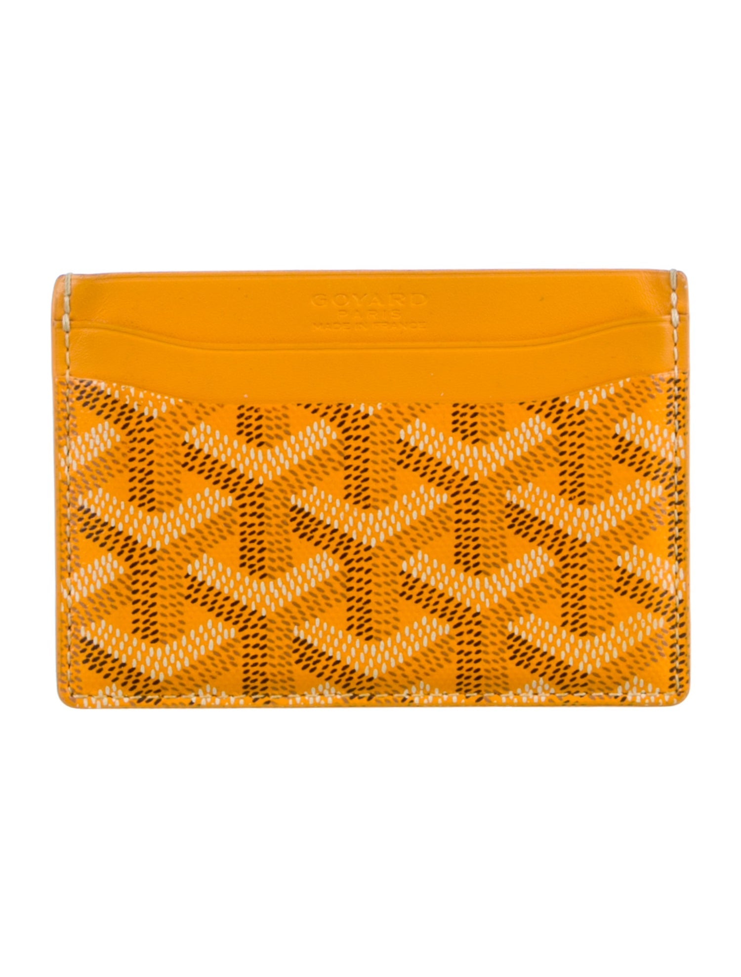 Goyard 2022 Goyardine Card Holder