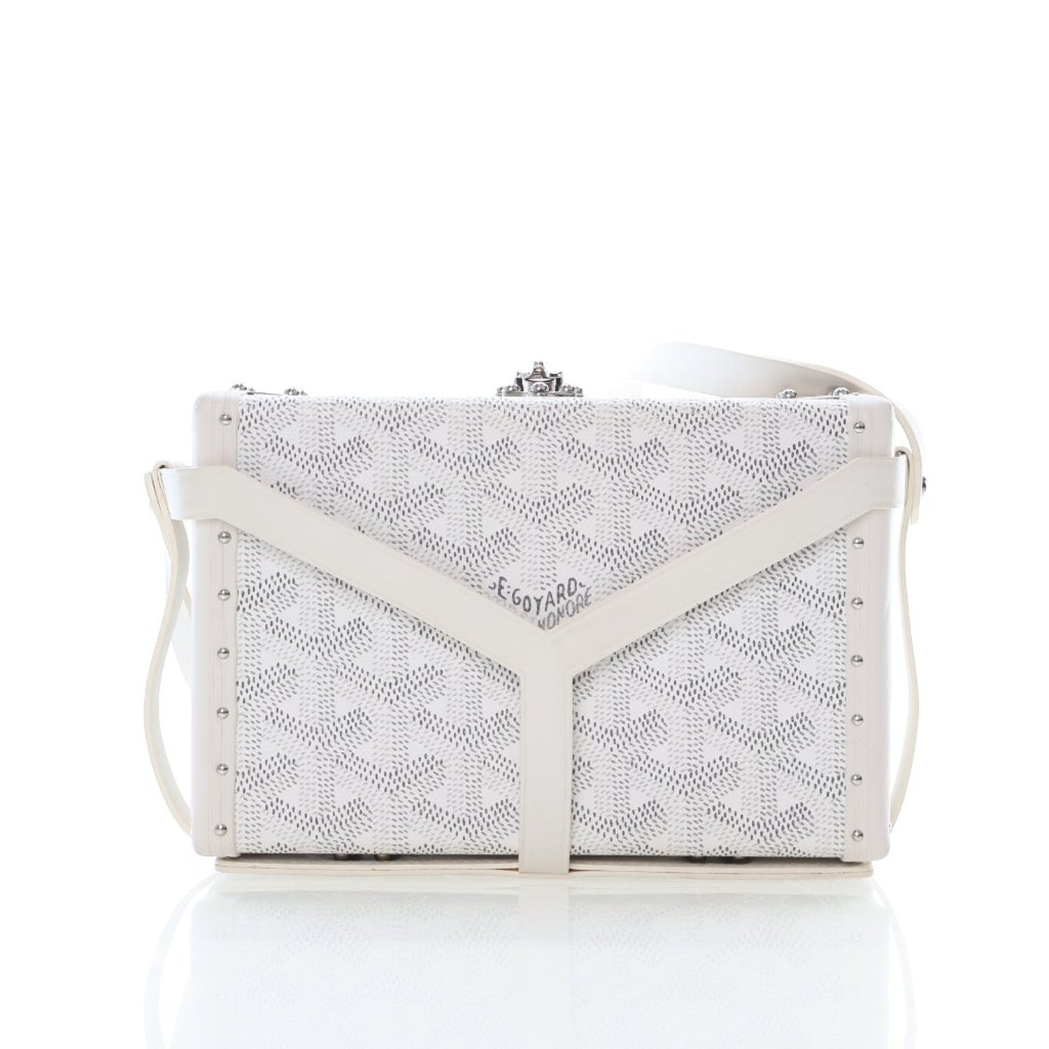 Goyard Mini Goyardine Minaudière Trunk