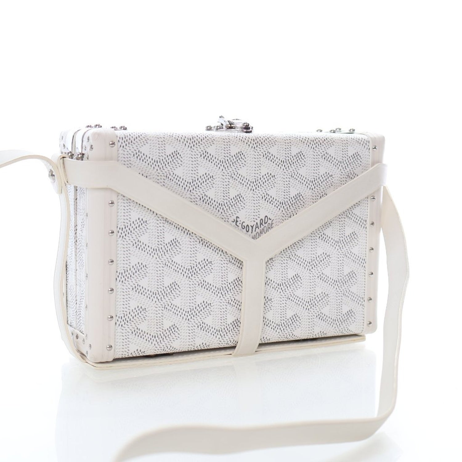 Goyard Mini Goyardine Minaudière Trunk