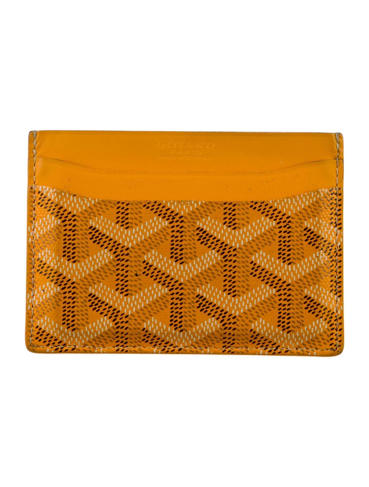 Goyard Goyardine Leather Card Holder