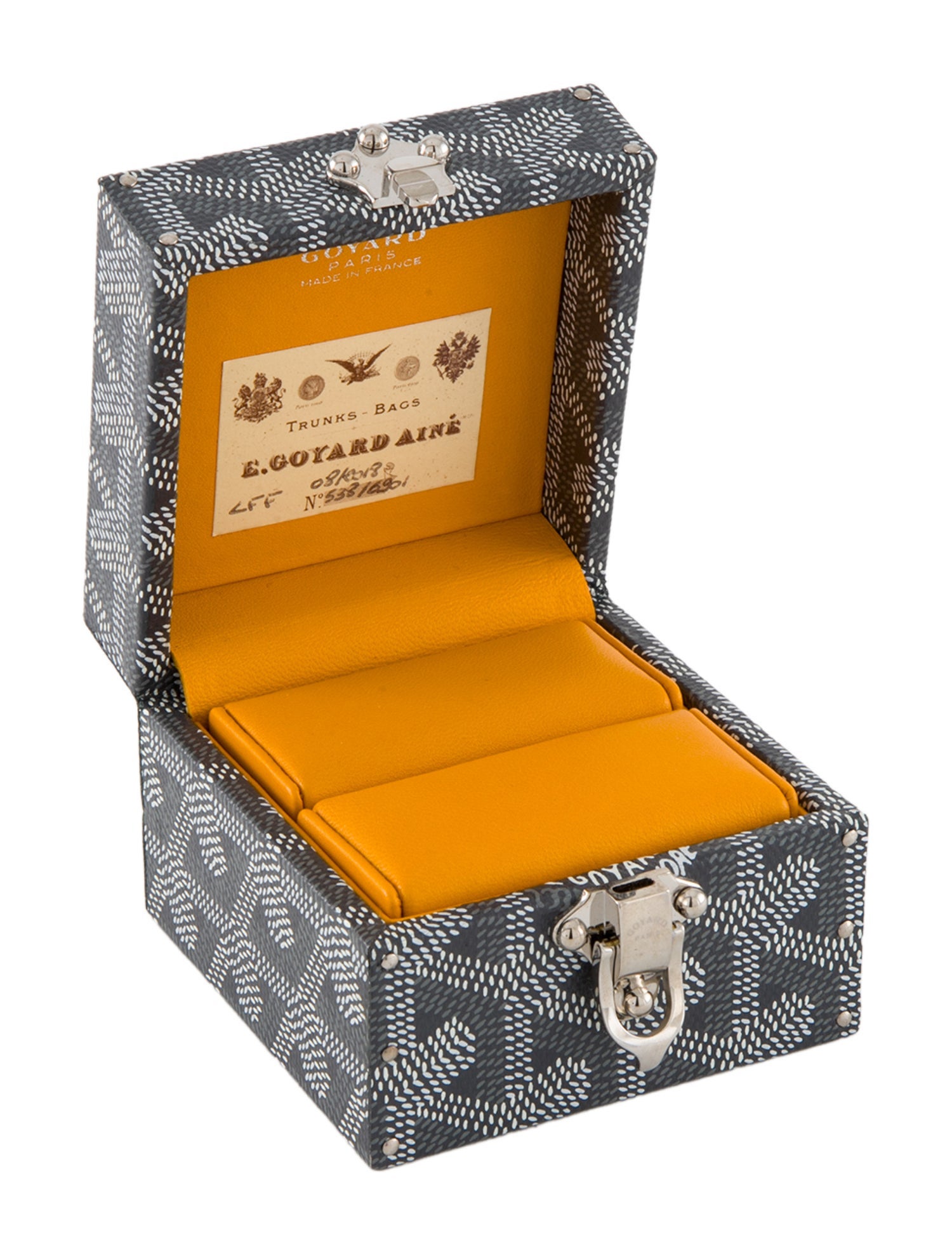 Goyard Goyardine Mini Regence Trunk