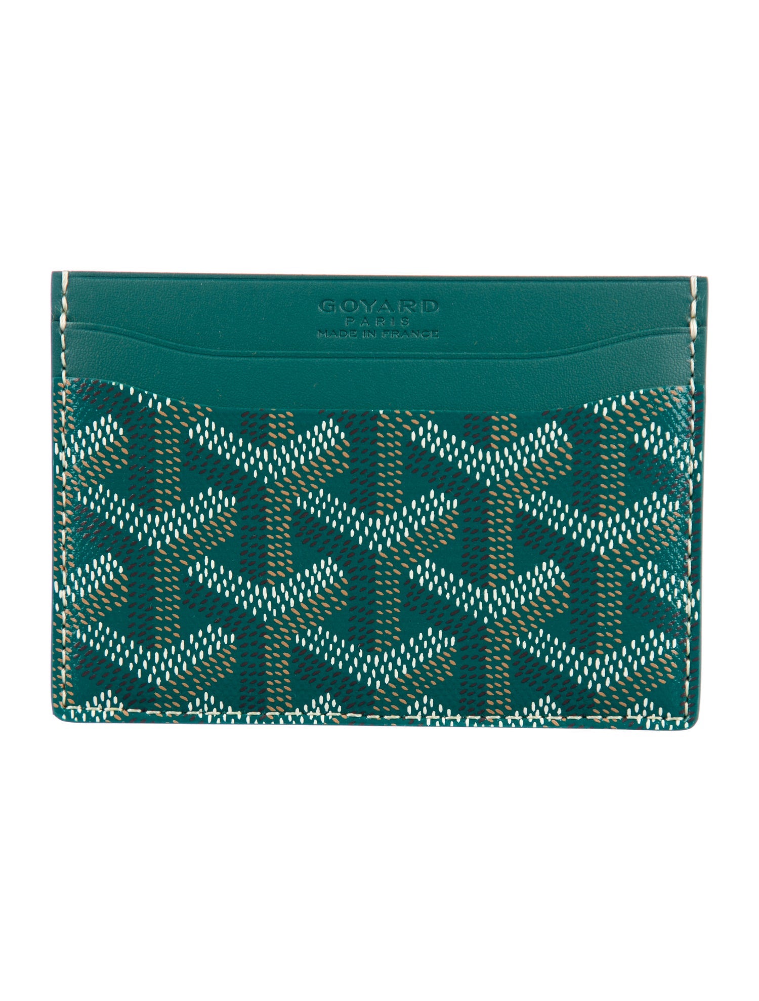 Goyard Goyardine Printed Card Holder w/ Tags
