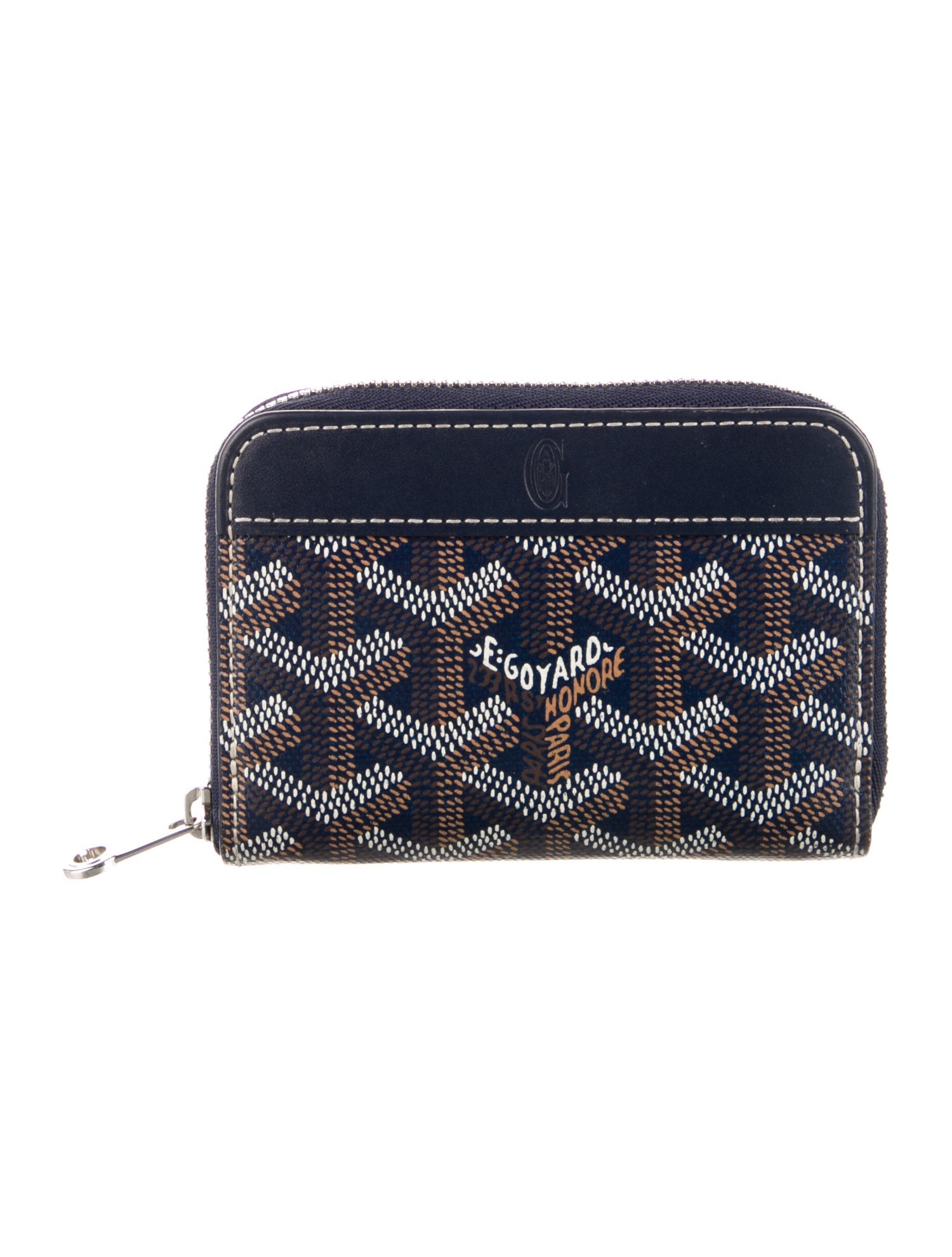 Goyard Goyardine Leather Coin Pouch